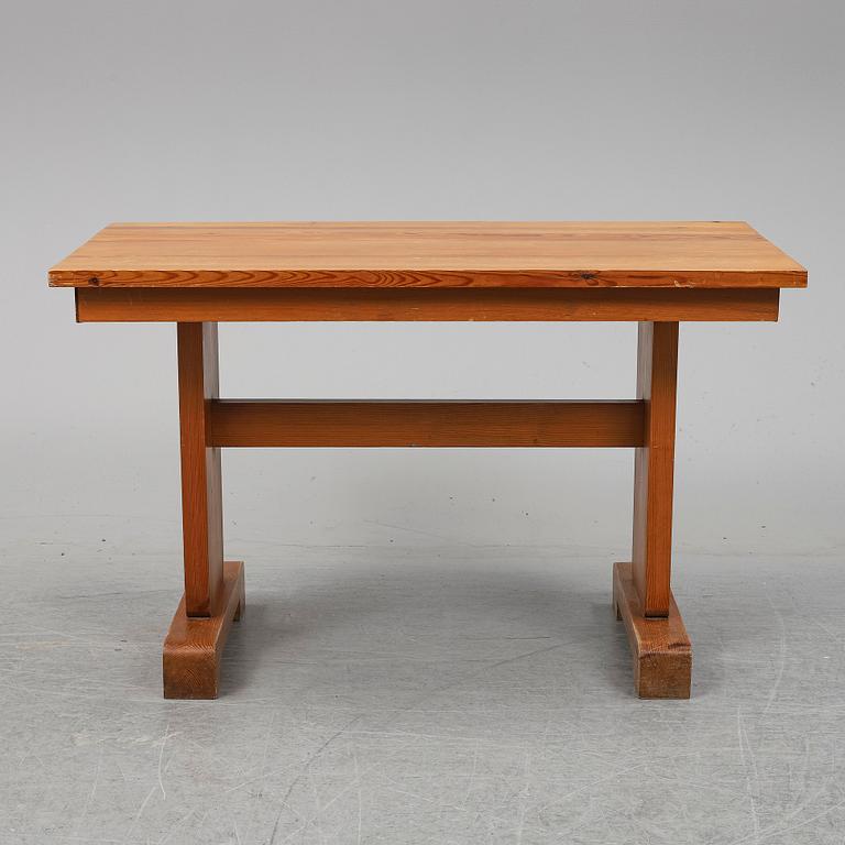 A pine table c. 1940's.