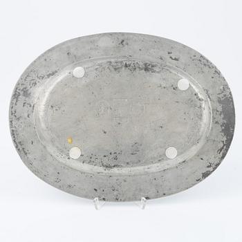 Tenn, 3 delar, Sverige, 1800-tal.