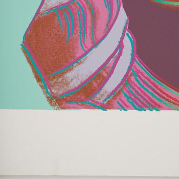 Andy Warhol, "Venus", ur: "Details of renaissance paintings (Sandro Botticelli, Birth of Venus, 1482)".