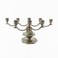 GAB, candelabras two pcs Swedish Grace, Stockholm 1930s.