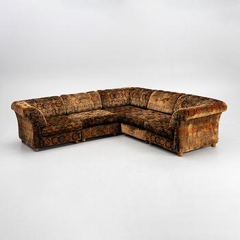 Modular sofa, 5 pieces, second half of the 20th century.