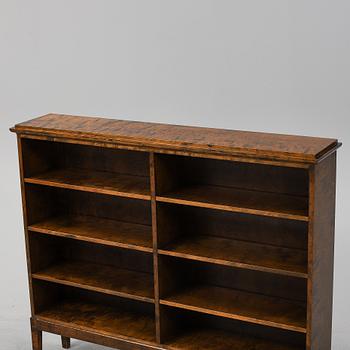 A stained birch bookcase, 1930's.