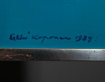 ERKKI KOPONEN, olja på duk, signerad och daterad -89.