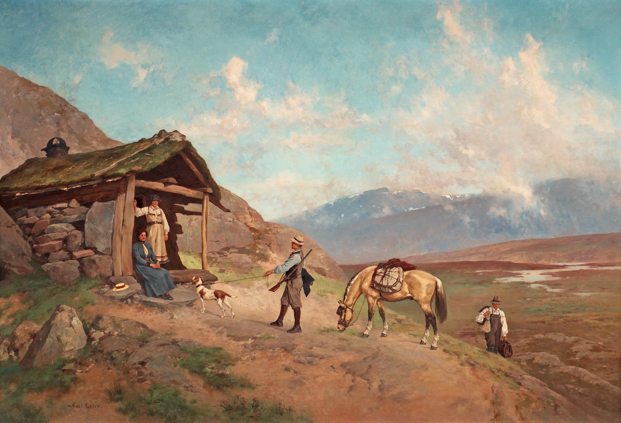 Axel Ender, The visit.
