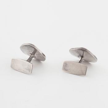 OWE JOHANSSON, Stockholm, 1972, manschettknappar.