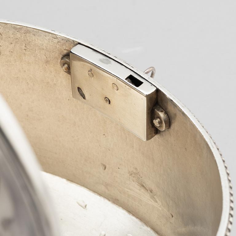 Johan Malmstedt, sockerskrin, silver, (verksam 1783-1831) Göteborg. Gustaviansk.
