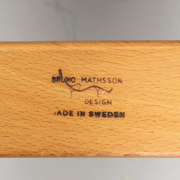 Bruno Mathsson, Armchair, ‘Pernilla’, Firma Karl Mathsson, Värnamo, second half of the 20th century.