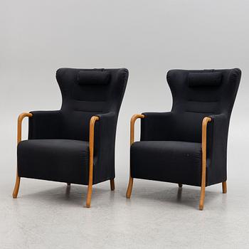 A pair of 'Claudia' armchairs, Stouby, Denmark.