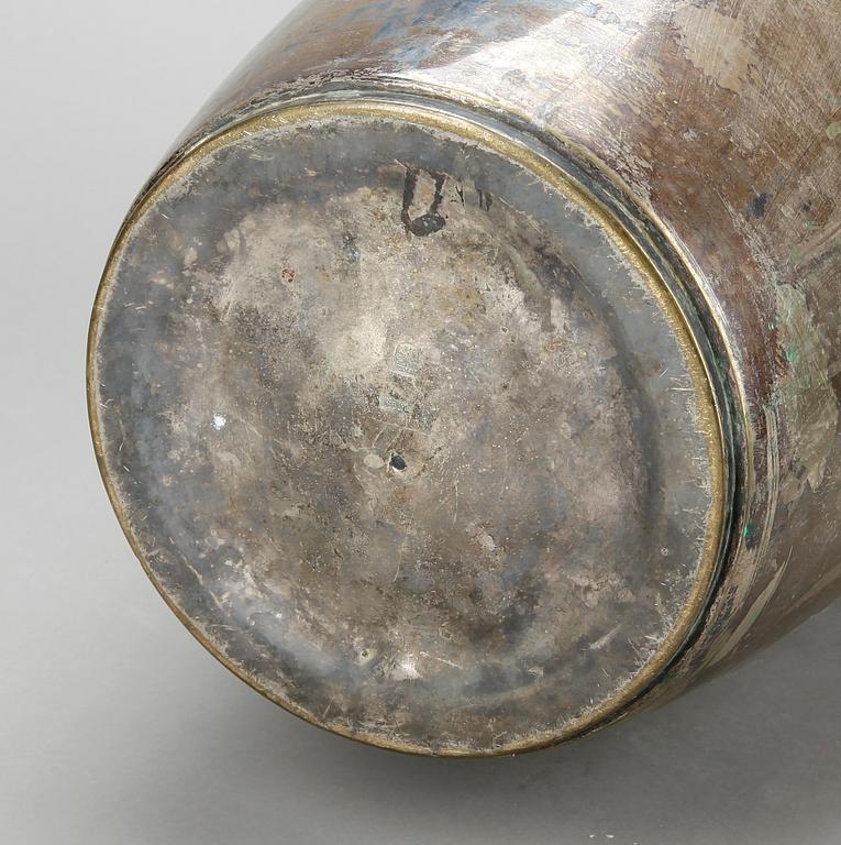 GOLVVAS, nysilver och vitmetall Jugend 1900-talets början, märkt Kayser.