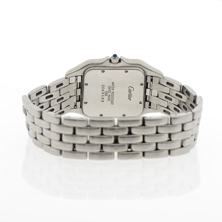 CARTIER, Panthere, wrist watch, 30 x 30 mm.