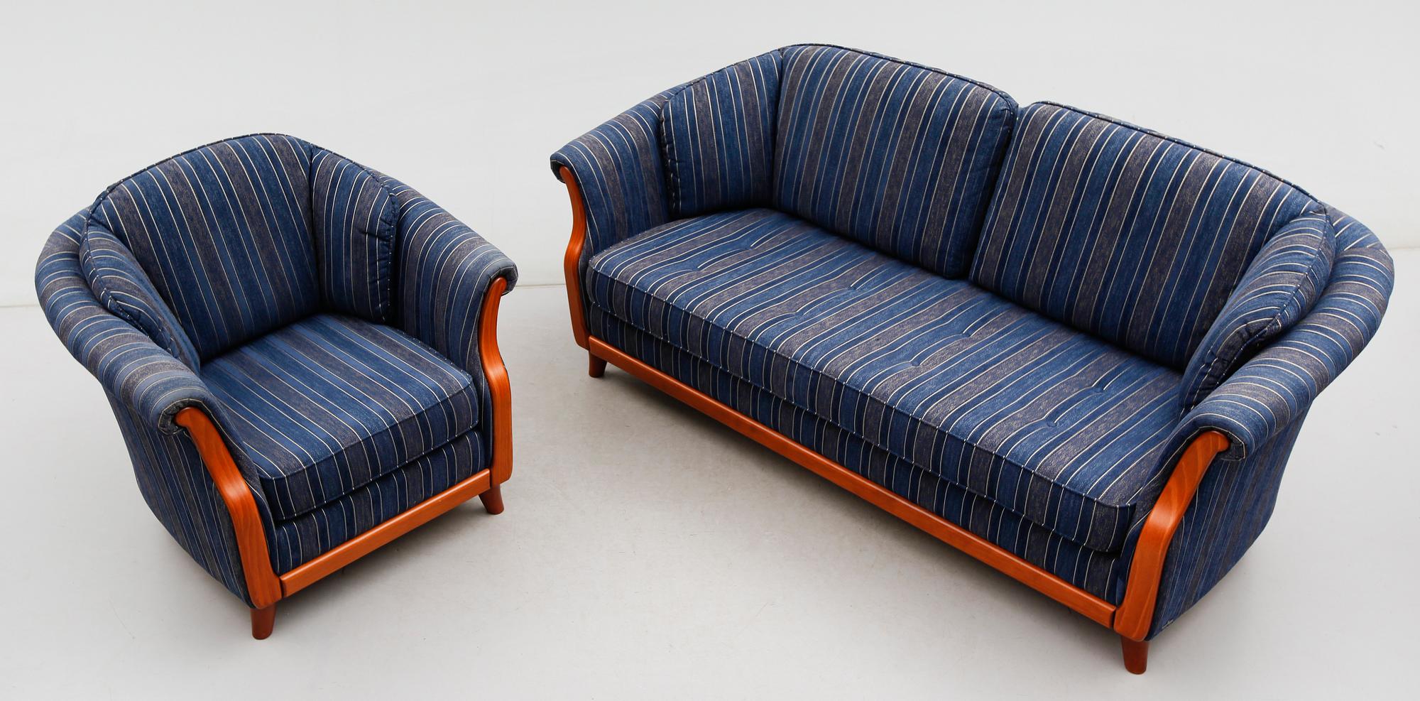 SOFFA OCH FÅTÖLJ, Bröderna Andersson, 1900-talets senare del.