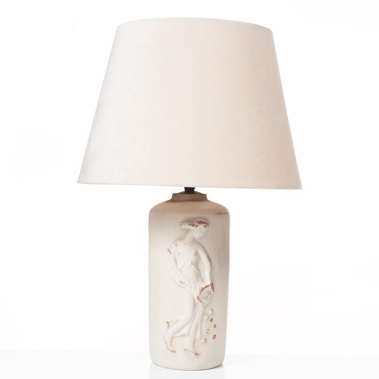 Bjerkås, a table lamp model "1387", Gothenburg, 1940s.