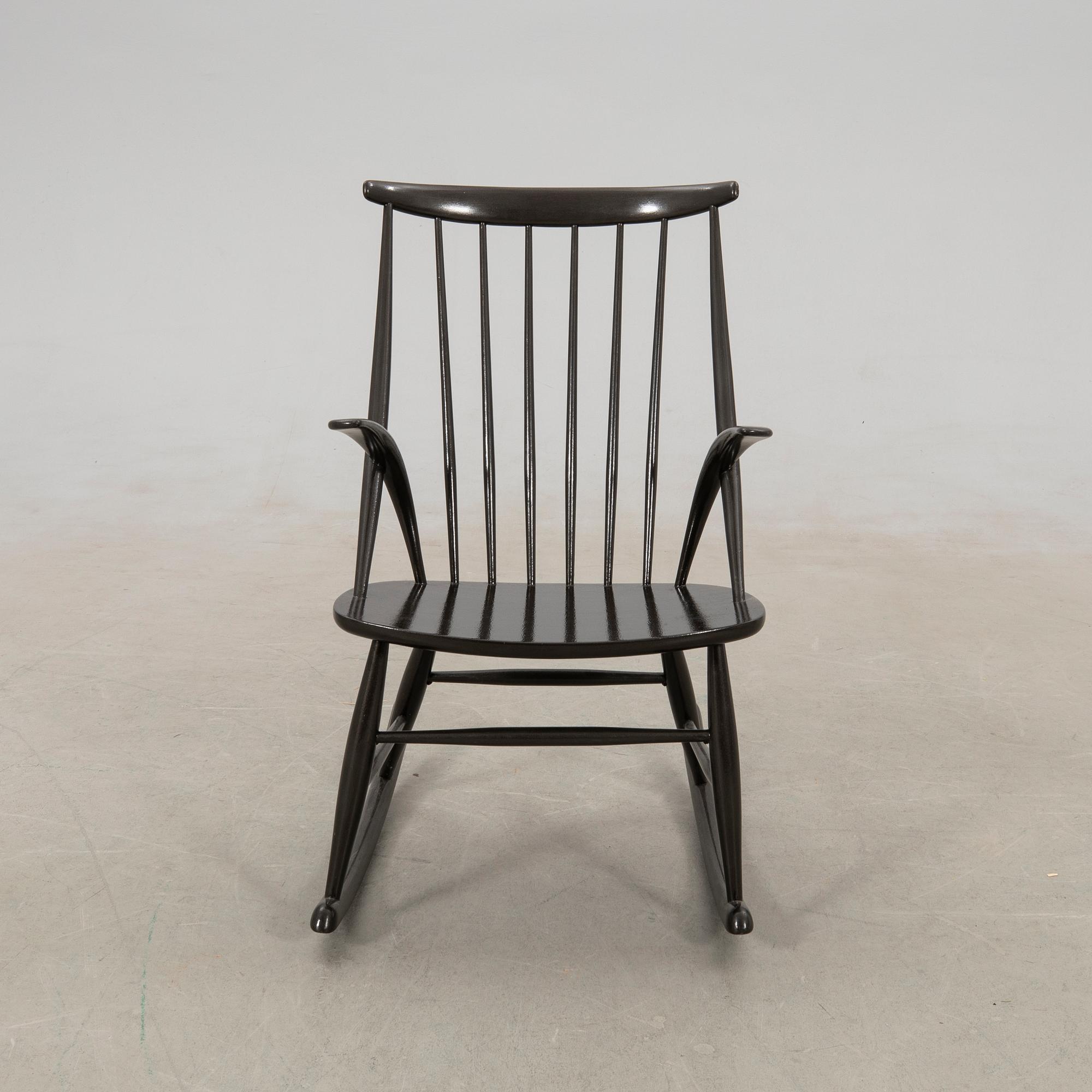 Illum Wikkelsø, gungstol, "Gyngestol Nr. 3", Eilersen, 1900-talets mitt.