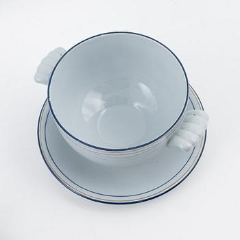 Rörstrand, Matservis, ca 50 delar, tillverkad för AB Nordiska Kompaniet, 1950-tal.