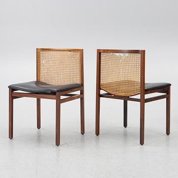 Tito Agnoli, four chairs, La Linea, Italy, 1950's/60's.