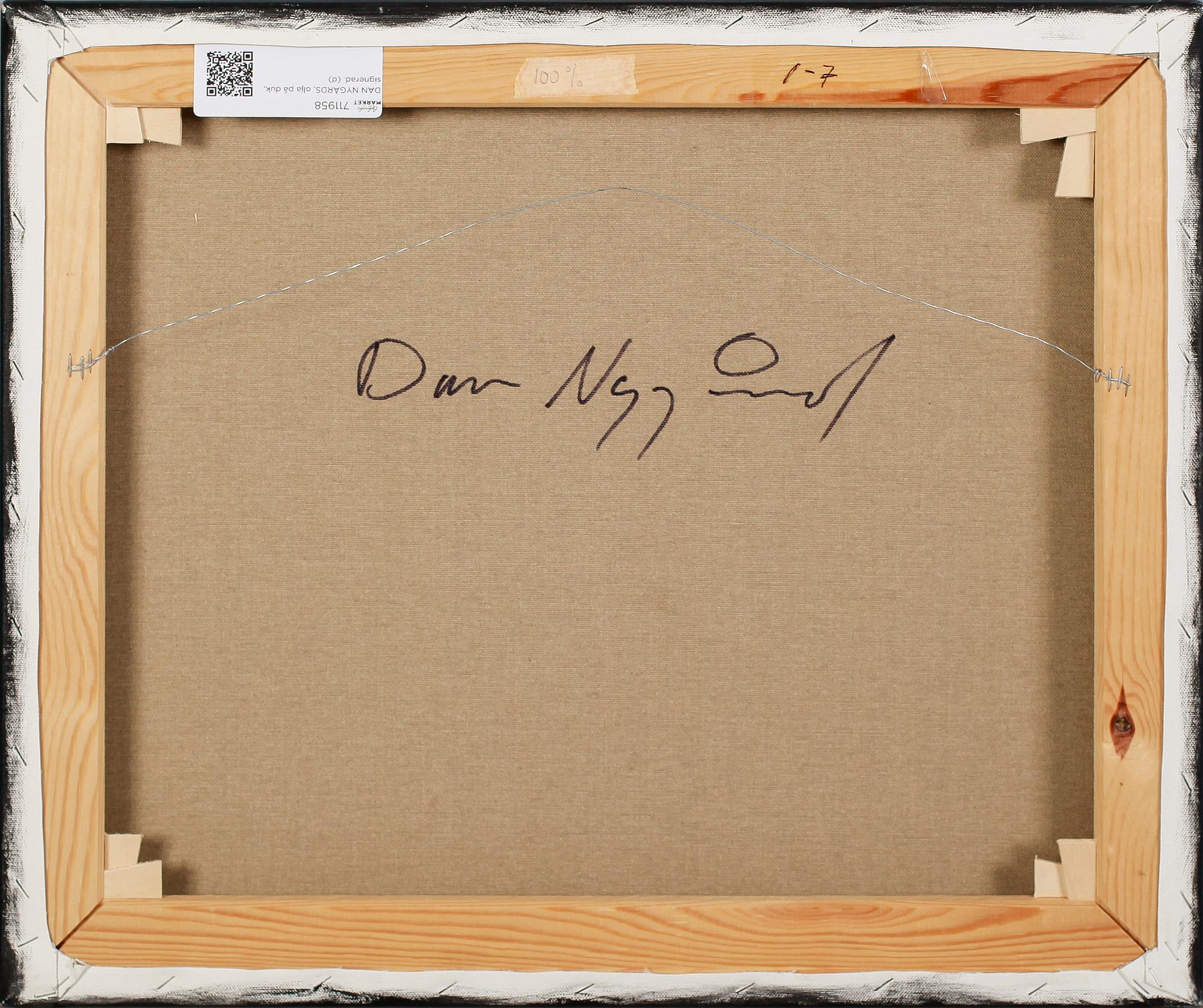 DAN NYGÅRDS, olja på duk, signerad.