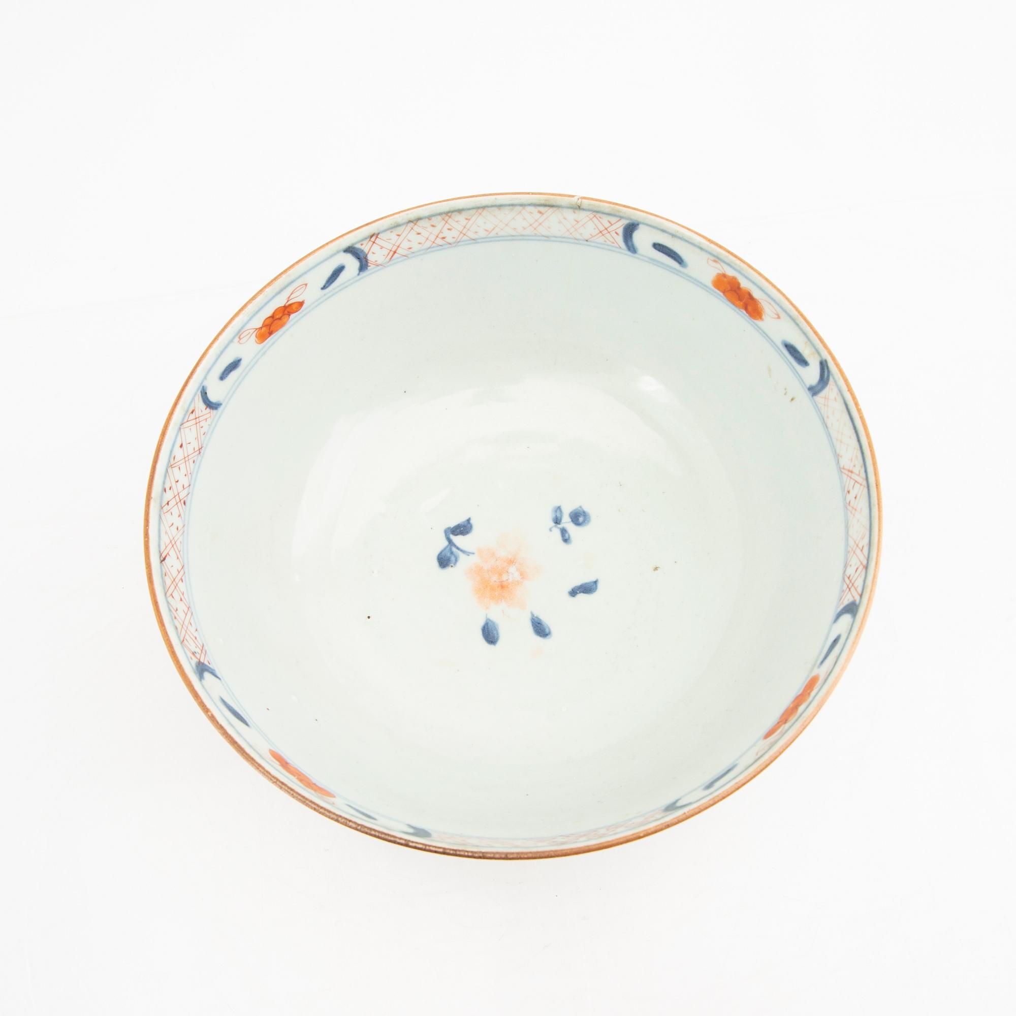 Skålar mm 7 dlr Kina 18/1900-tal porslin.