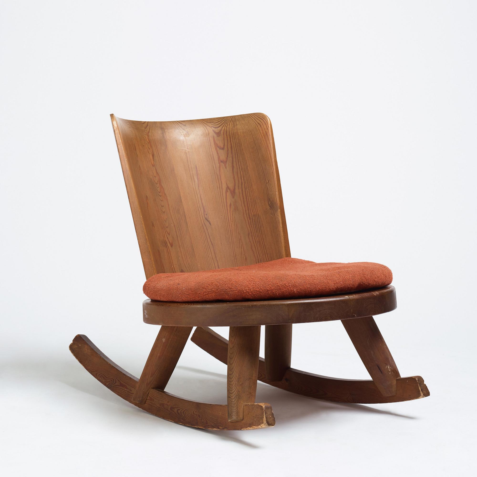 Steneby Hemslöjdsförening, a rocking chair, 1930-40s.