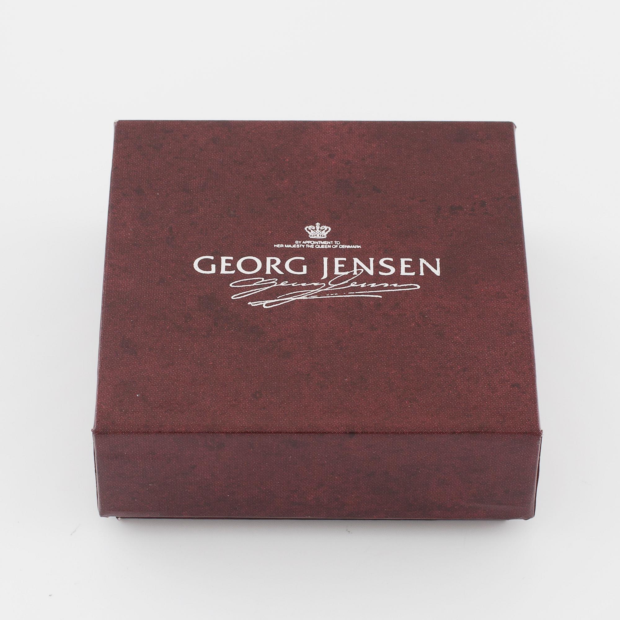 GEORG JENSEN, a pair of cufflinks.