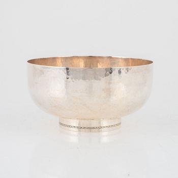 Ingrid Råström, a silver bowl, CG Råström, Stockholm 1975.