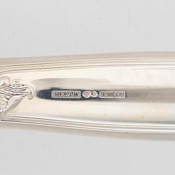 Bestickservis, 23 delar, silver, modell "Sachsisk", MEMA, bl.a. Eskilstuna 2003.