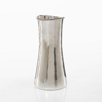 Eric Löfman, A Swedish silver vase, Company MGAB, Upsala 1976.