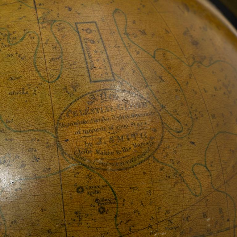 A celestial library globe by Charles Smith & Son (manufacturers of globes in London 1803-62).