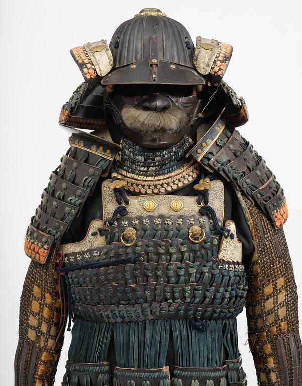 A Japanese Do-Maru Suit of Armor, Edo Period.