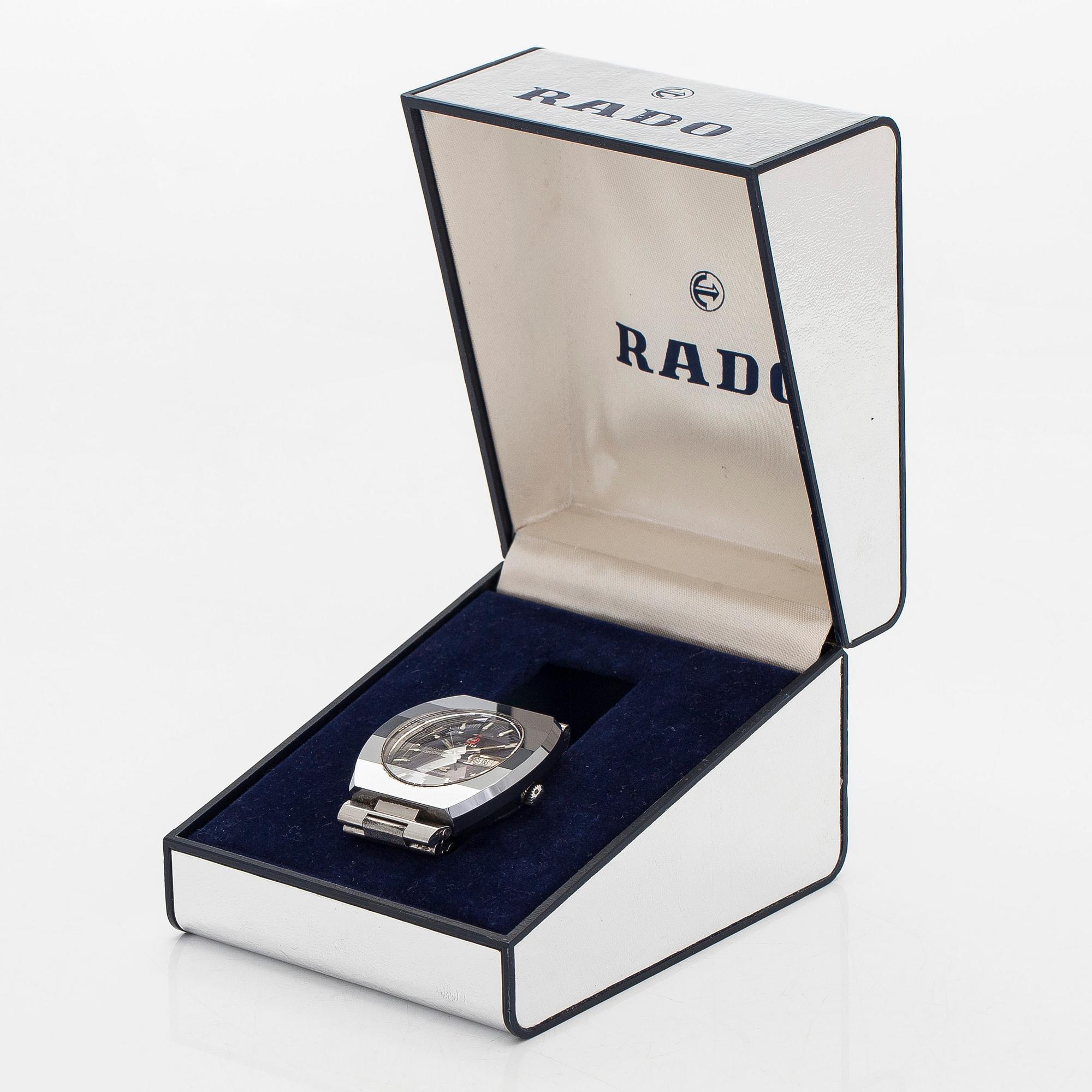 Rado, Diastar, Electrosonic, wristwatch, 38 mm.