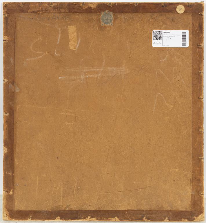 Frantisek Horejc, oil on paper-panel, signed.