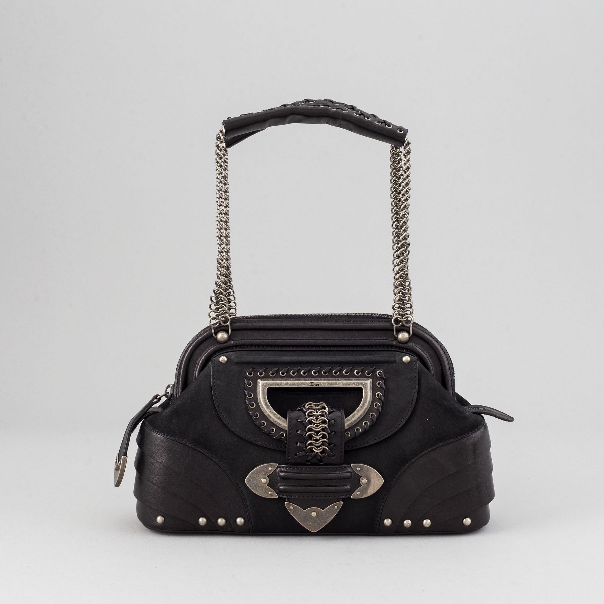 Christian Dior, a leather bag.
