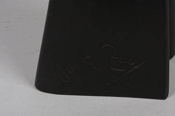 ZAN, JACK. Skulptur, trä, sign.