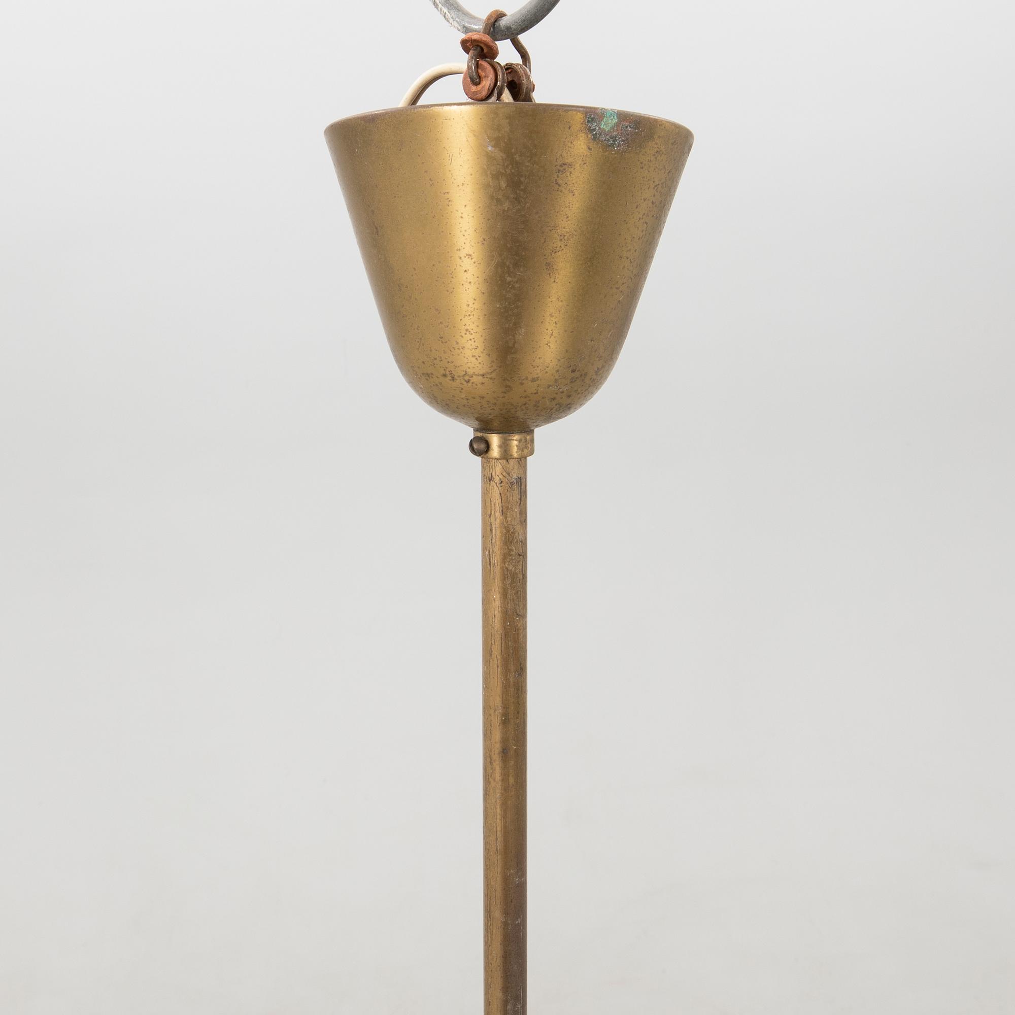 Ceiling lamp Swedish Modern 1930s.