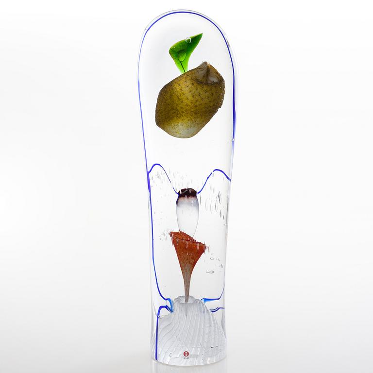 OIVA TOIKKA, a 'Latina II' glass sculpture, signed Oiva Toikka Iittala 2010, numbered 13/30.