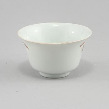 SKÅL, porslin, Kina, 1900-tal.