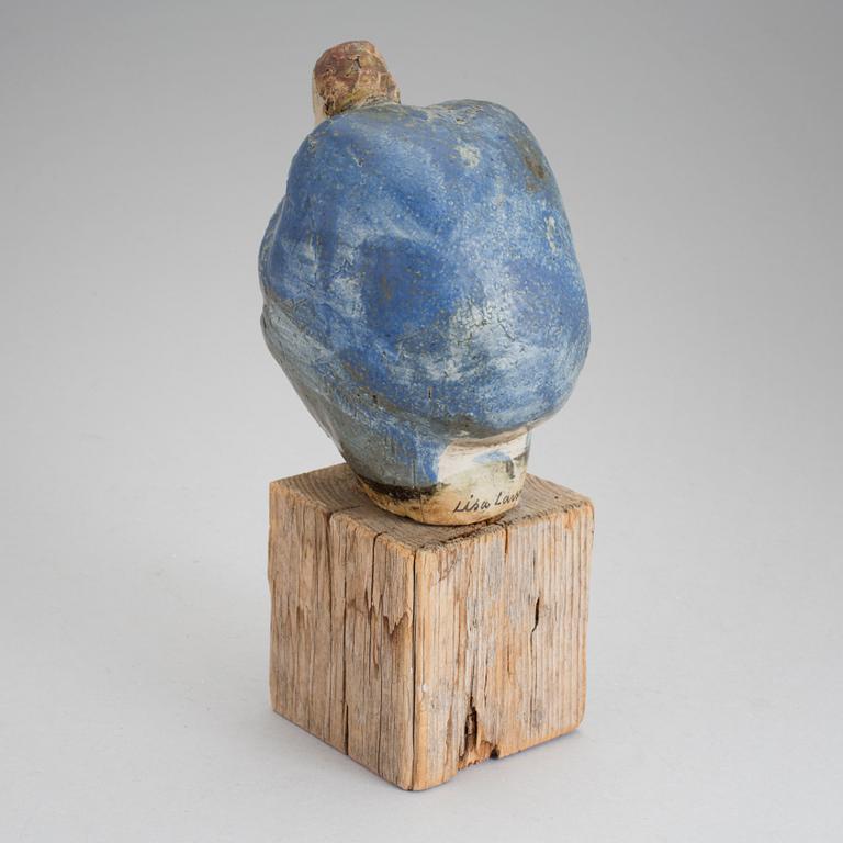 A stoneware sculpture designed by Lisa Larson for Gustavsberg. Unique.