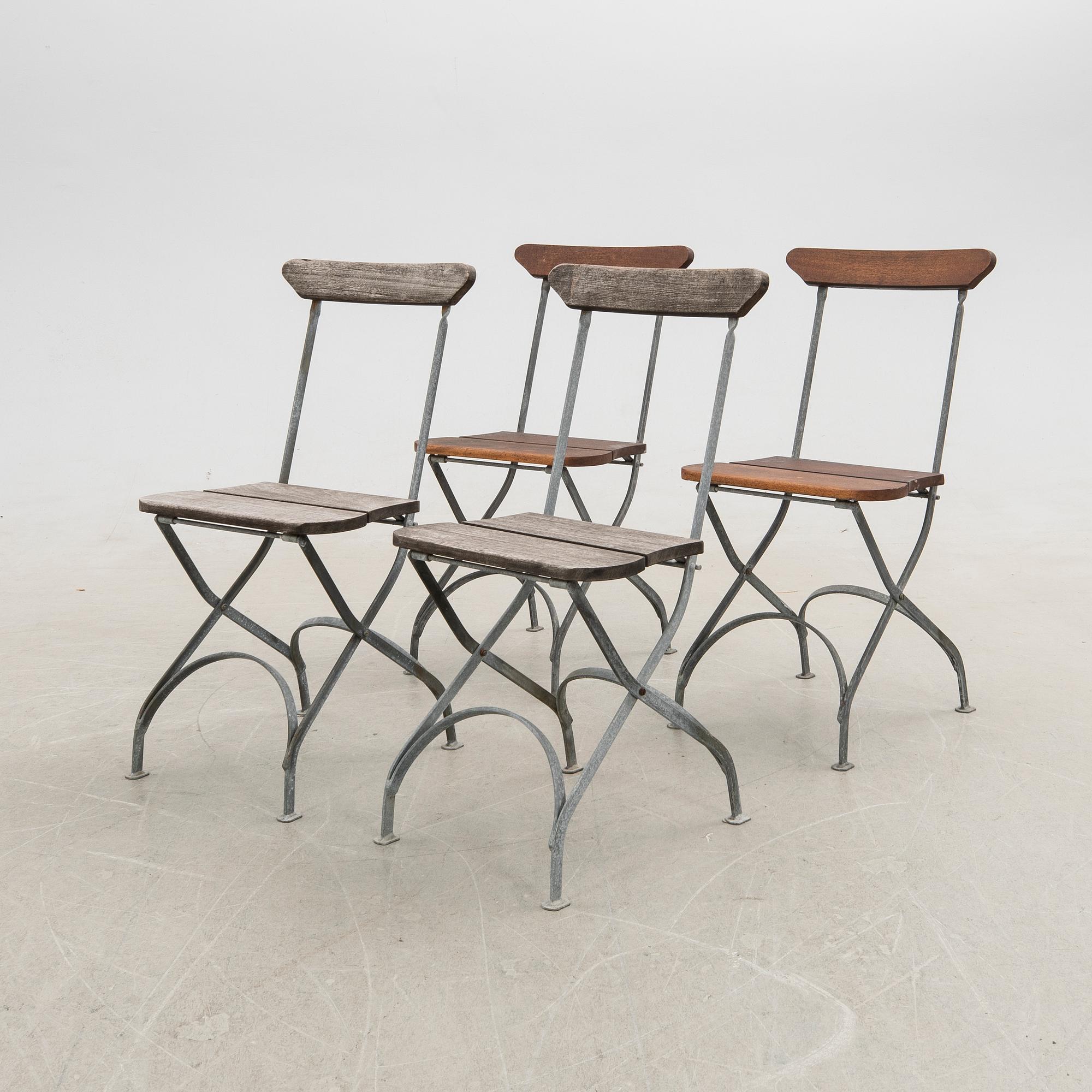 Garden chairs, 4 pcs, Byarums bruk.
