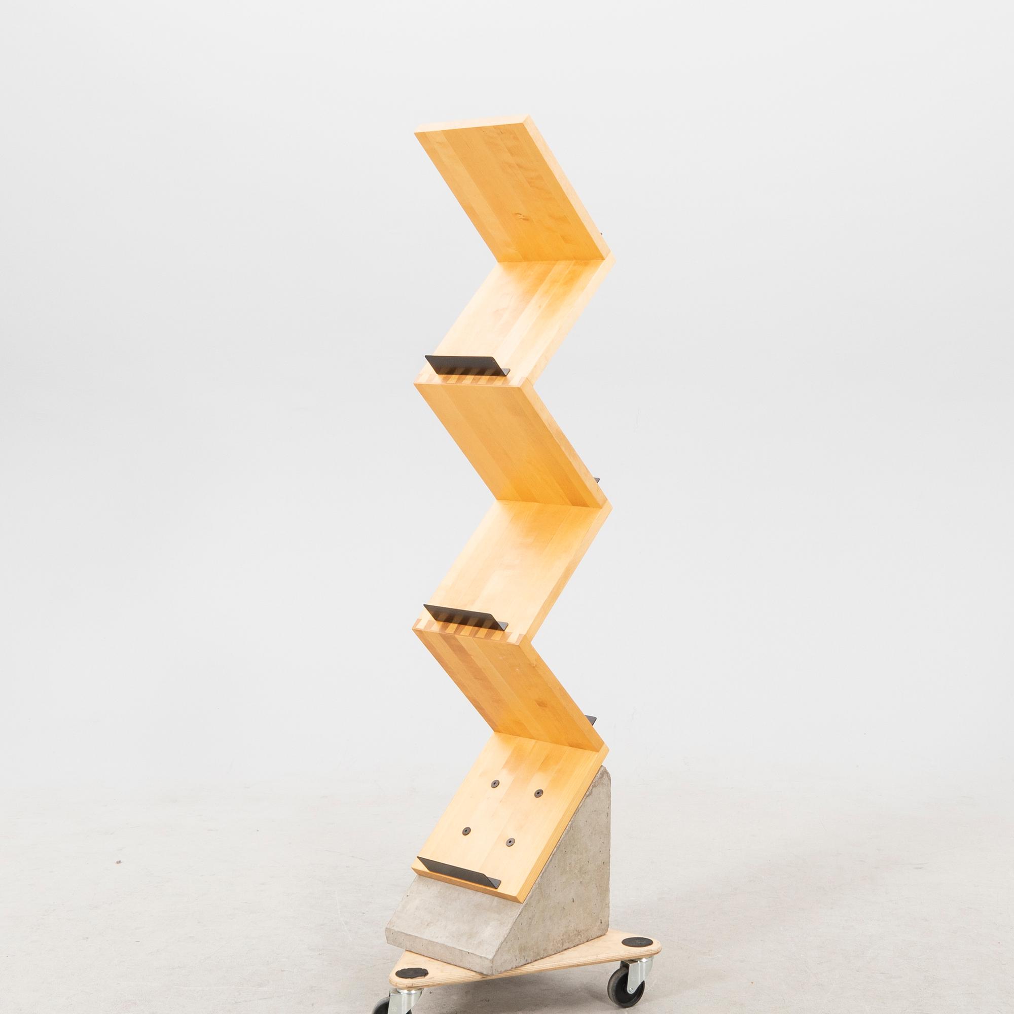 Jonas Bolin, hylla, "Zink", Källemo, 1980/90-tal.