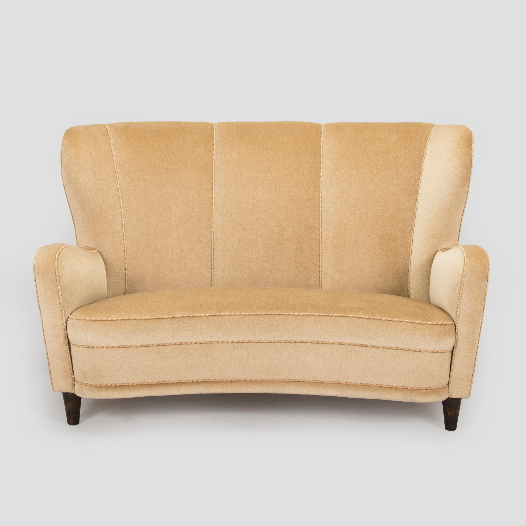 A mid-20th century sofa.