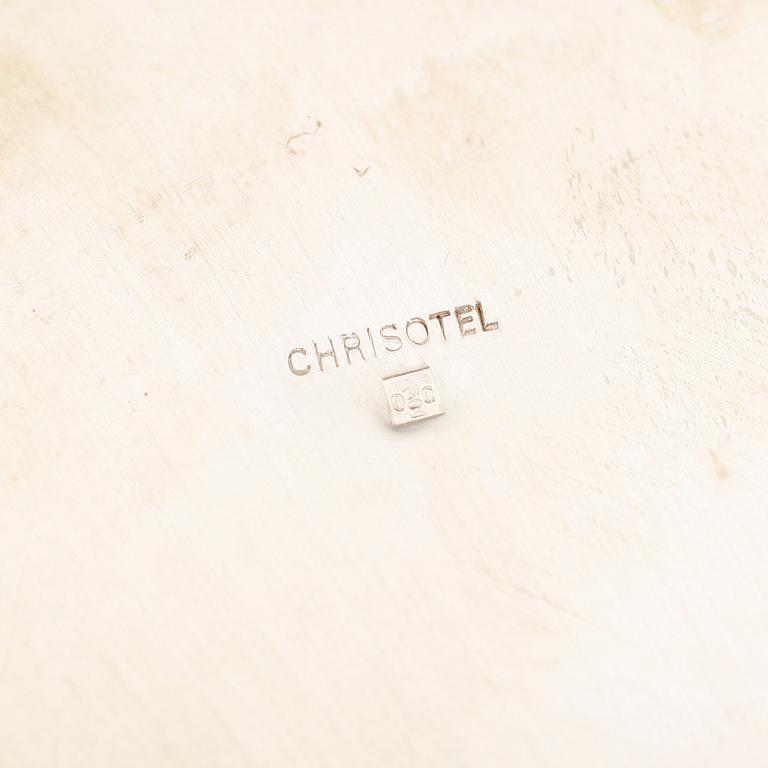 CHAMPAGNEKYLARE, nysilver, Chrisotel, 1900-talets första hälft.