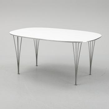 Bruno Mathsson & Piet Hein, bord, "Superelips", Fritz Hansen, Danmark.