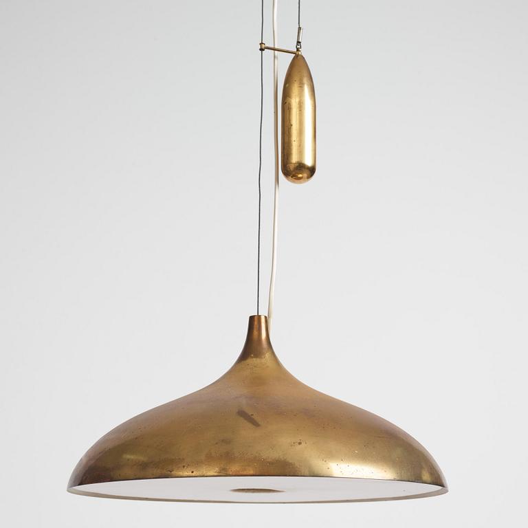 Bröderna Malmströms Metallvarufabrik, a ceiling lamp model "1576", Malmö, 1950s.