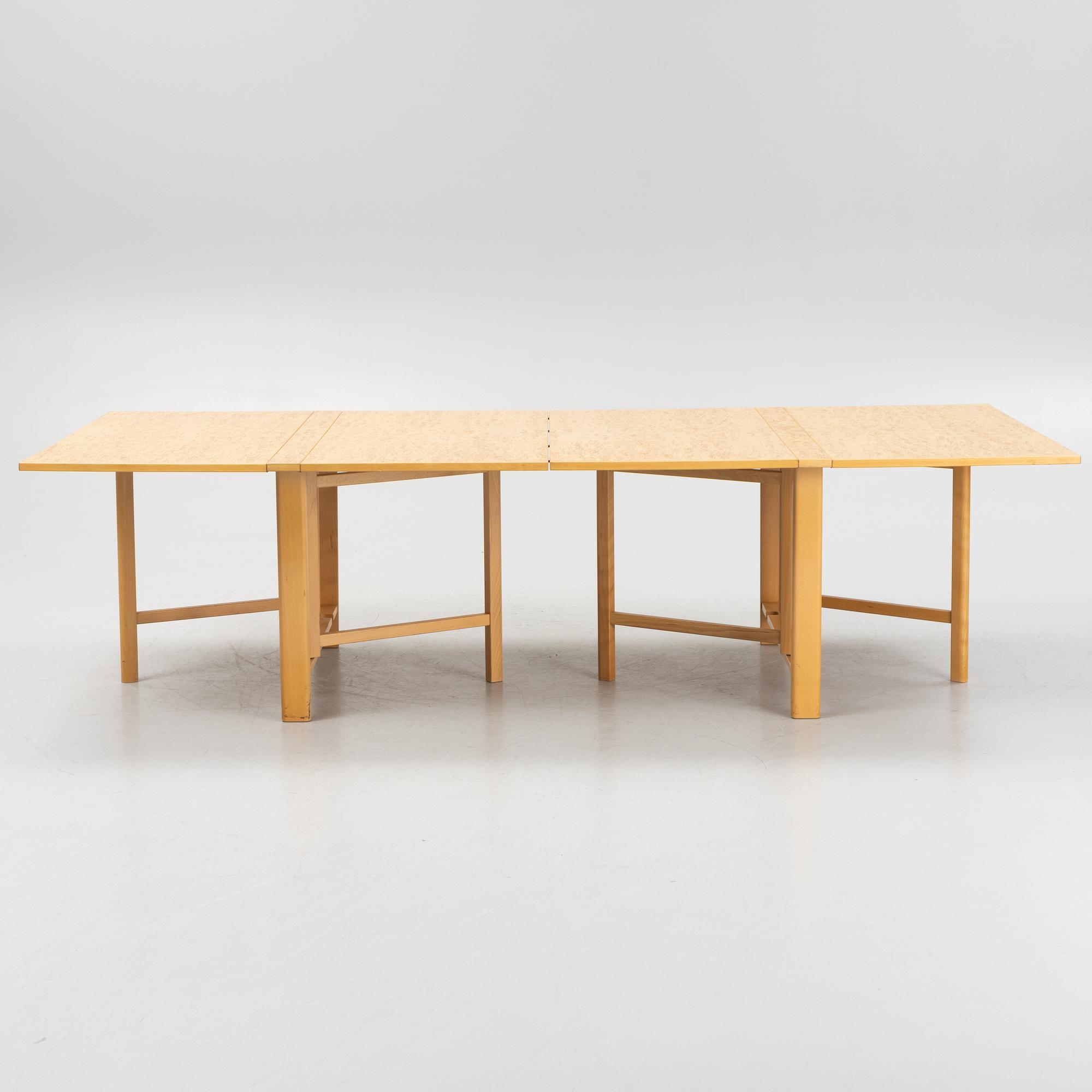 Bruno Mathsson, a 'Maria Flap' table, Dux.