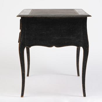 A Swedish rococo desk by L. Bolin (master in Stockholm 1759-1801).