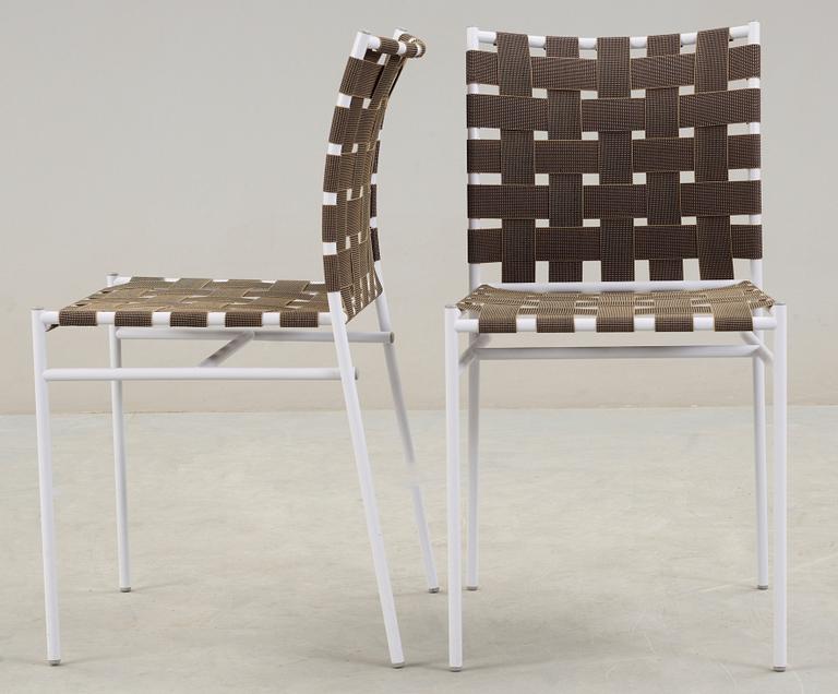 STOLAR/TRÄDGÅRDSSTOLAR, 6 st, "Tagliatelle", Jasper Morrison, formgiven 2011.