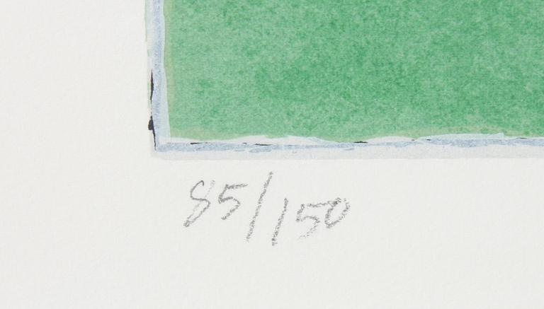 CORNEILLE, BEVERLOO. Serigrafi, sign o numr 85/150.