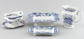 MATSERVIS, 57 delar, porslin, "Skåne", Rörstrand, 1900-tal.