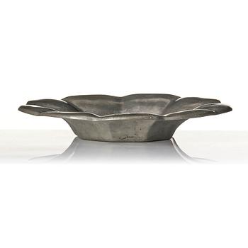 Estrid Ericson, a pewter dish, model "A 45", Firma Svenskt Tenn, Stockholm, 1925.