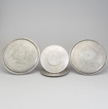 TENNFAT, 5 st, Firma Svenskt Tenn Stockholm, bland annat 1944.