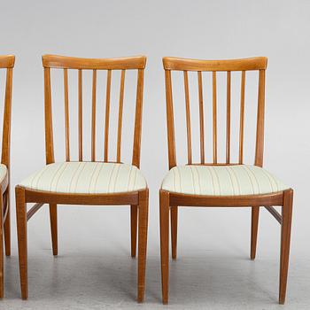 Carl Malmsten, four chairs, model Herrgården, Bodafors, 1961.